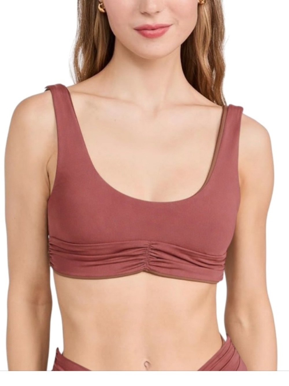 NWT Riot Swim pico top in Ibiza XL